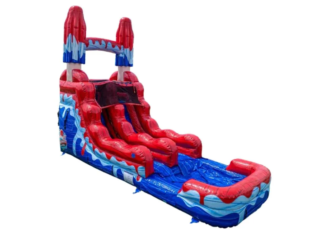 14' Red, White, & Cool Slide rental in Fort Smith Arkansas
