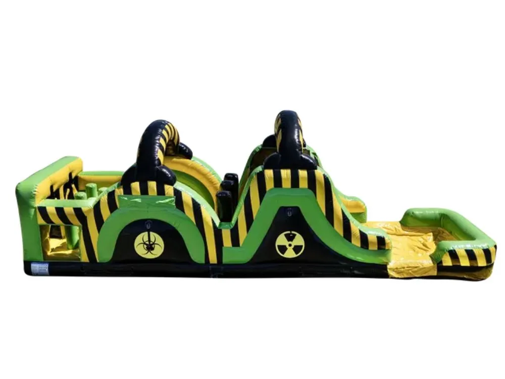 Toxic Frog 40' Long Obstacle Course rental in Fort Smith Arkansas